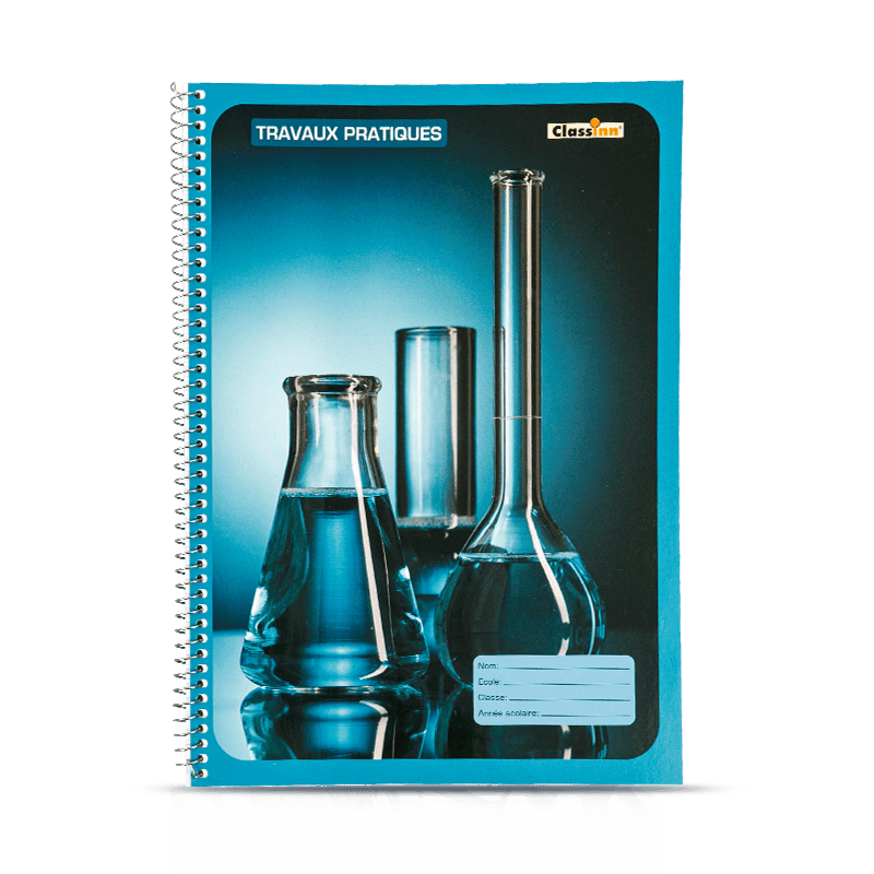 spiral ciltleme Travaux Pratiques Alıştırma Kitabı